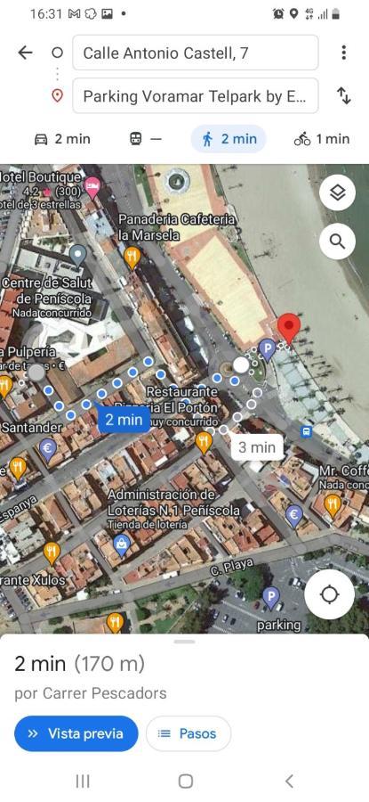 Apartamento Junto A La Playa เพนิสโคลา ภายนอก รูปภาพ